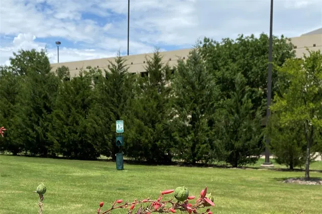 an aerial view of residential building and lake view