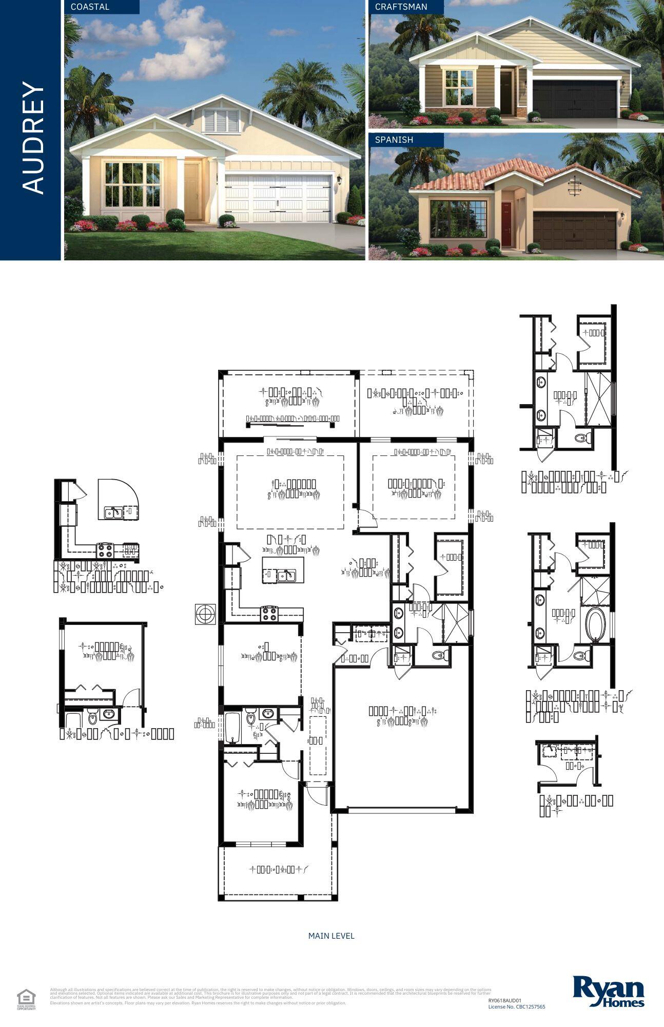 879 Ember Ridge Run Loxahatchee, FL 33470 - Photo 38 of 38 audrey floorplans.pdf