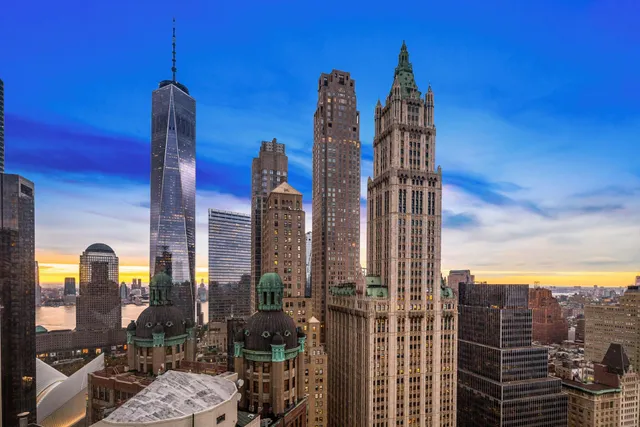 a room with furniture