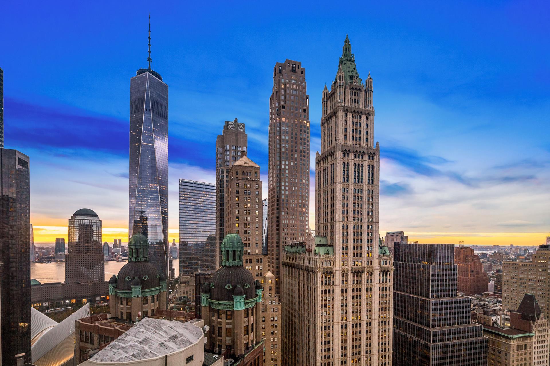 5 Beekman Street, Unit 18C Manhattan, NY 10038 - Photo 18 of 21 a picture of city view