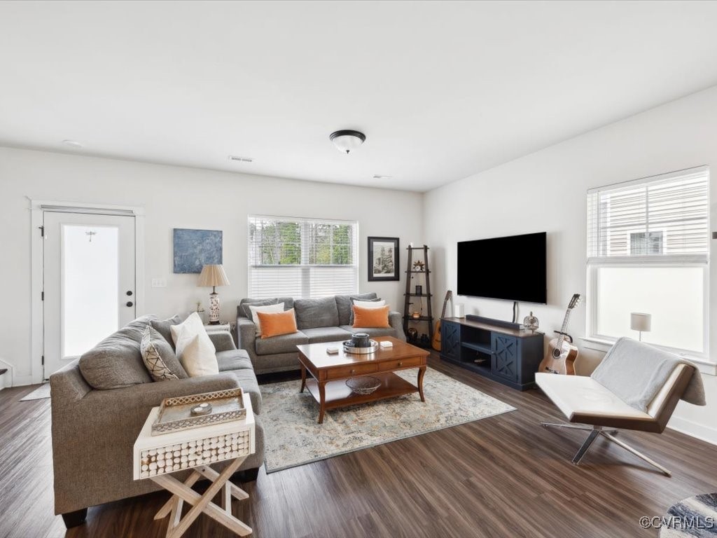 3232 Gannet Lane Midlothian, VA 23112 - Photo 21 of 48 a living room with furniture and a flat screen tv