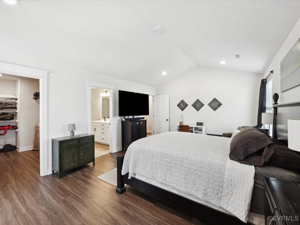 3232 Gannet Lane Midlothian, VA 23112 - Photo 24 of 48 a bed room with a bed window and a television