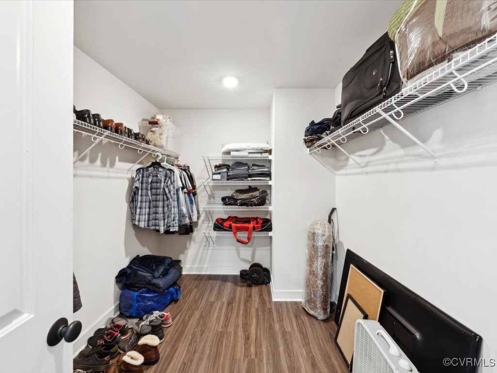 3232 Gannet Lane Midlothian, VA 23112 - Photo 26 of 48 a view of entryway and workspace with wooden floor