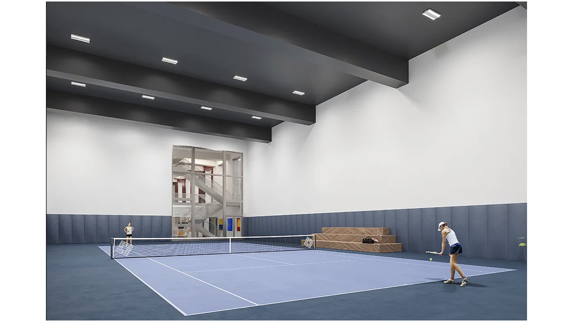 30 Riverside Boulevard, Unit 36B Manhattan, NY 10069 - Photo 20 of 27 a room with gym equipment