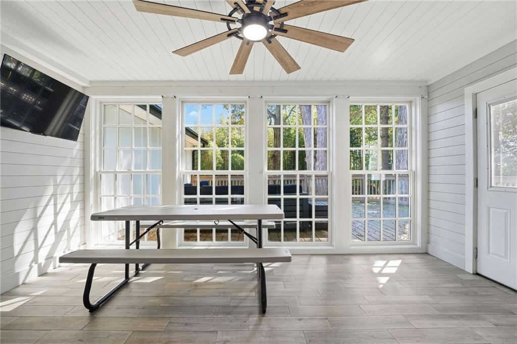 1625 Lake Road Hiram, GA 30141 - Photo 17 of 58 a view of an entryway with wooden floor and door