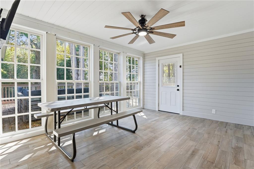 1625 Lake Road Hiram, GA 30141 - Photo 18 of 58 a view of a room with wooden floor and windows