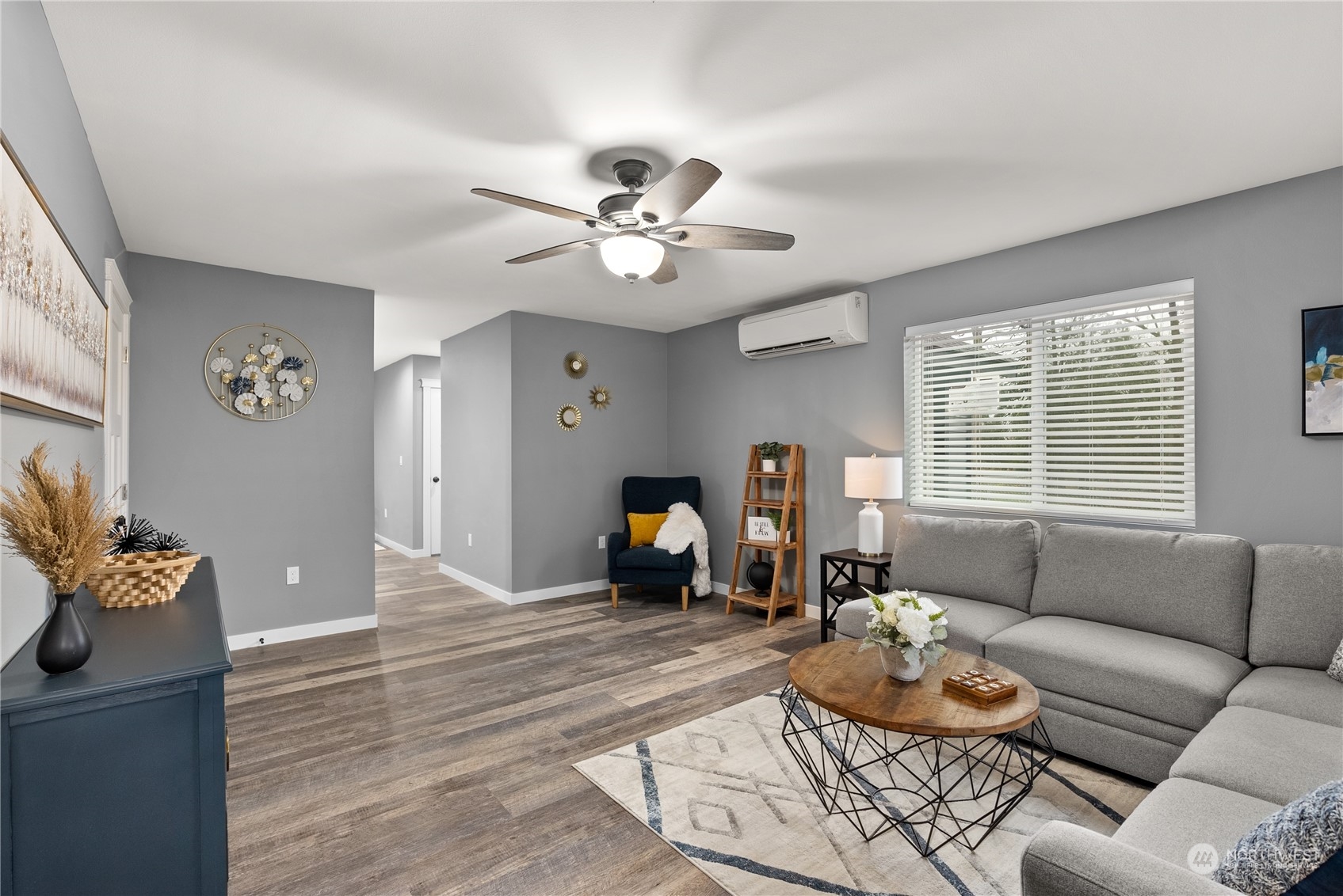 2915 Jackson Highway, Unit A Chehalis, WA 98532 - Photo 8 of 30 a living room with furniture and wooden floor