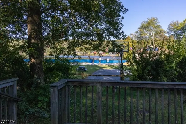 a view of a lake from a balcony