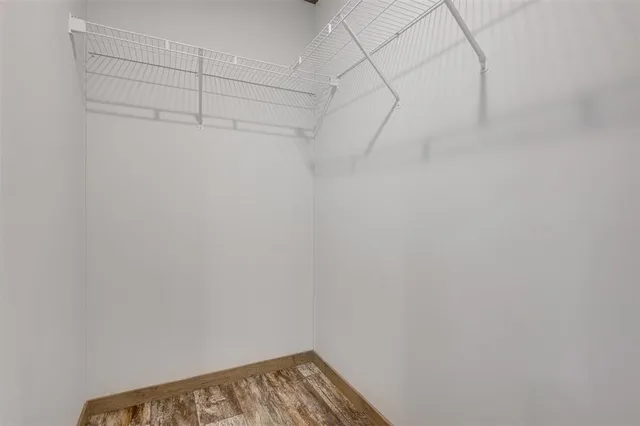 a view of a rack on the wall