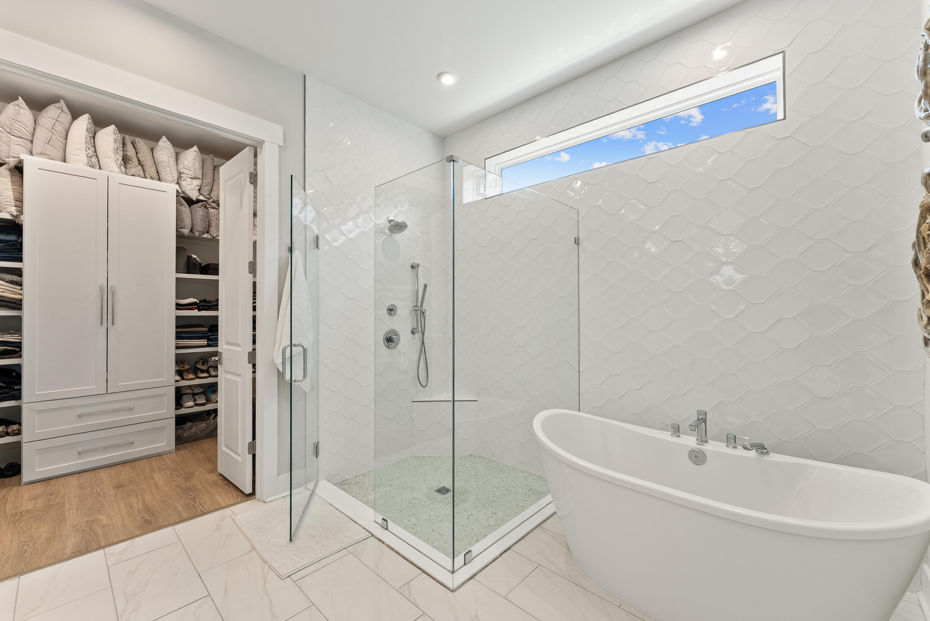 320 West Lafayette Rd Inlet Beach Inlet Beach, FL 32461 - Photo 36 of 90 a bathroom with a bathtub and a shower