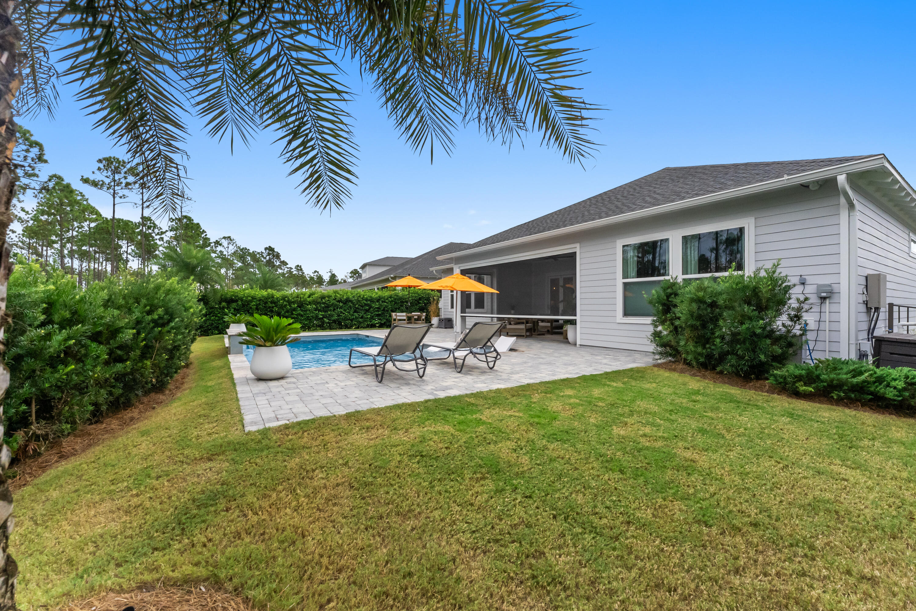 320 West Lafayette Rd Inlet Beach Inlet Beach, FL 32461 - Photo 56 of 90 a view of a backyard with a patio