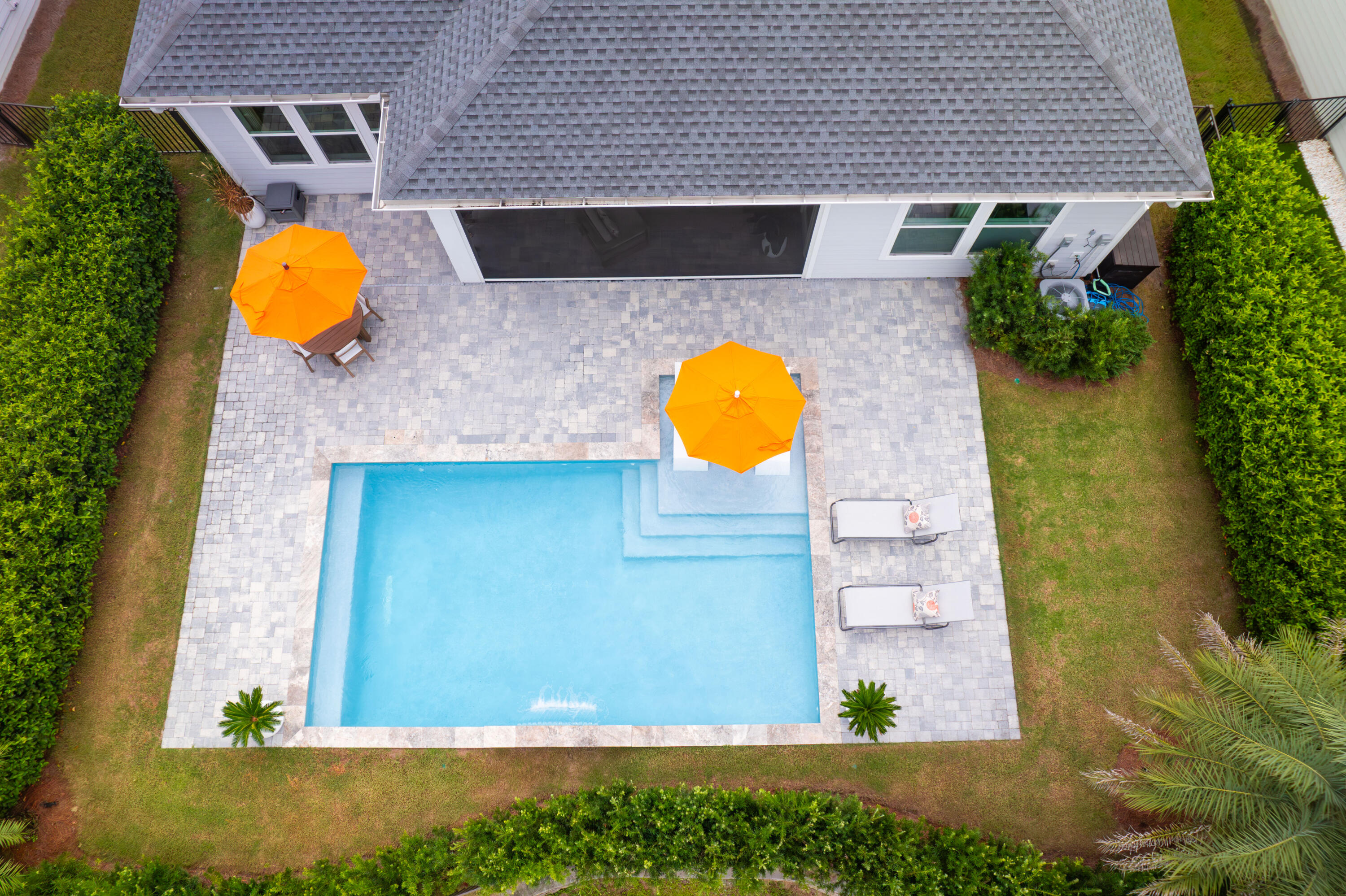 320 West Lafayette Rd Inlet Beach Inlet Beach, FL 32461 - Photo 58 of 90 an aerial view of house with yard swimming pool and outdoor seating