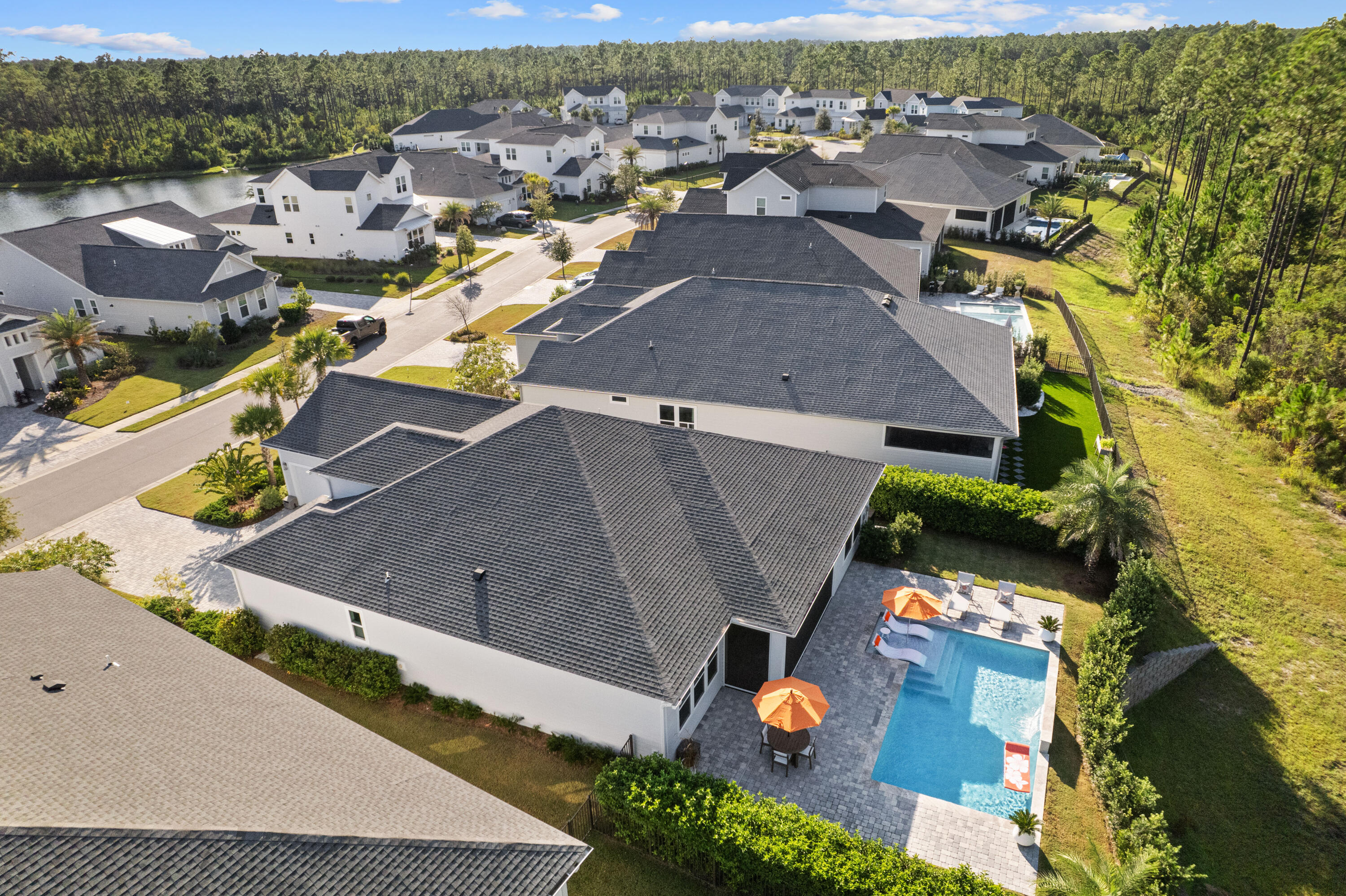 320 West Lafayette Rd Inlet Beach Inlet Beach, FL 32461 - Photo 59 of 90 an aerial view of residential houses with outdoor space