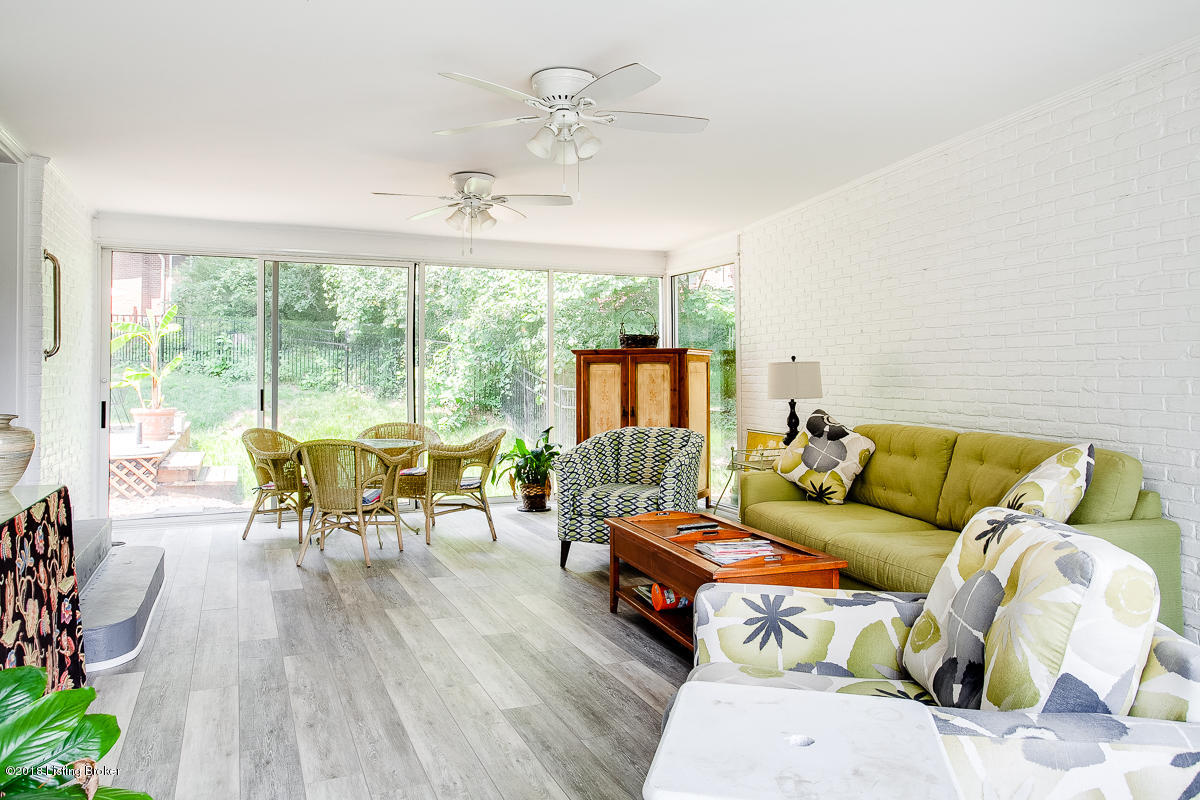 2301 Gray Fox Road Louisville, KY 40205 - Photo 19 of 55 Gorgeous Sunroom with full sliding glass doors on each end!