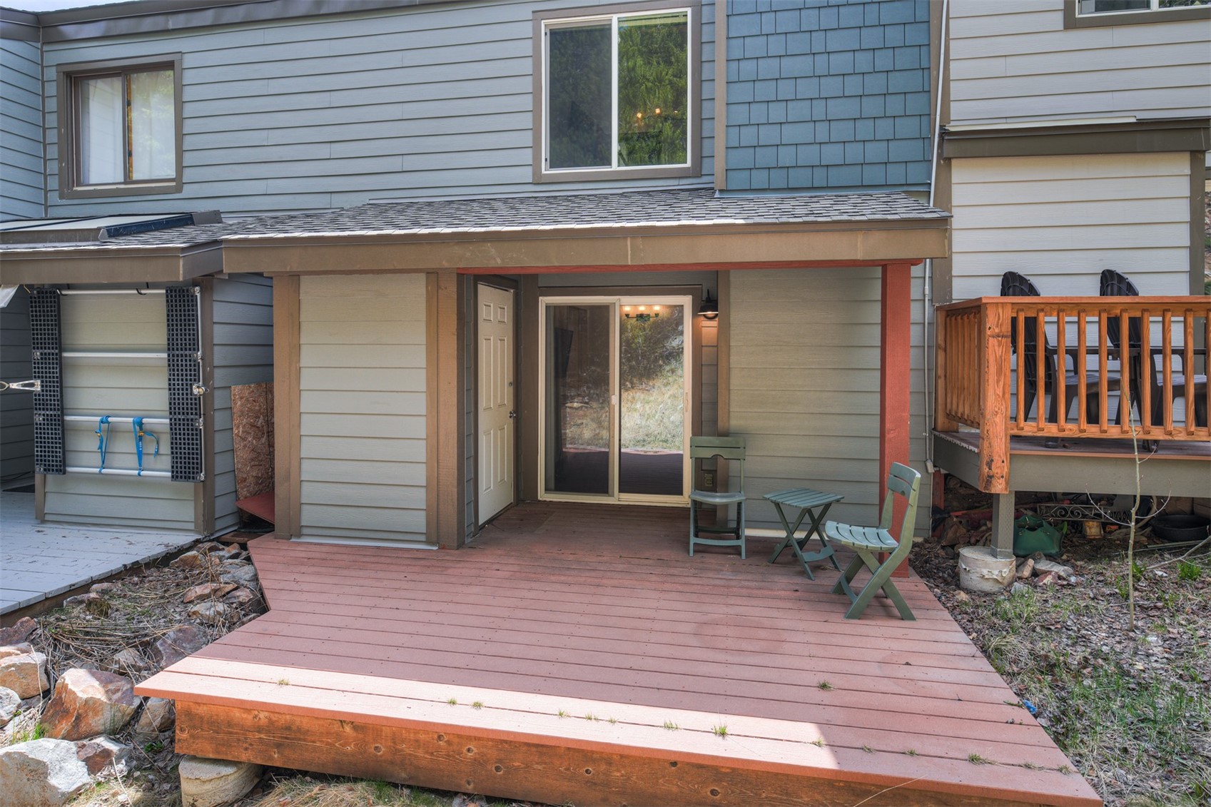 132 Illinois Gulch Road, Unit 3 Breckenridge, CO 80424 - Photo 11 of 32 a backyard of a house with seating space