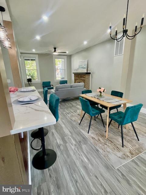 4041 West Cold Spring Lane Baltimore, MD 21215 - Photo 6 of 37 a view of a dining room with furniture