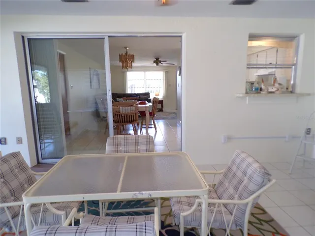 a room with furniture and a window