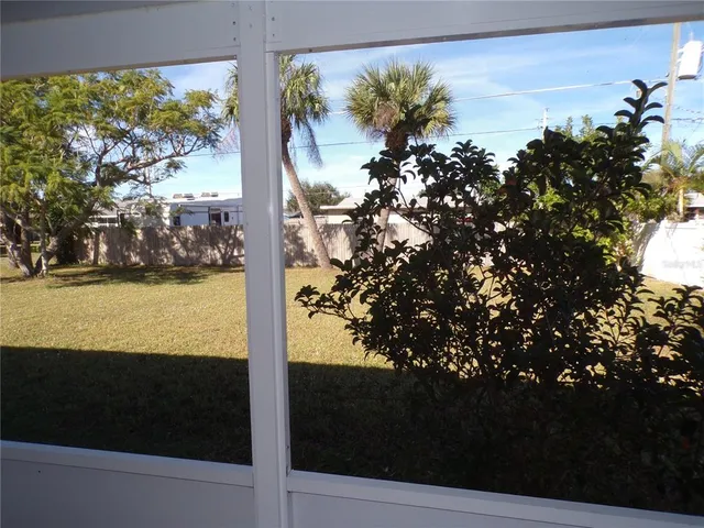 a view of lake from window