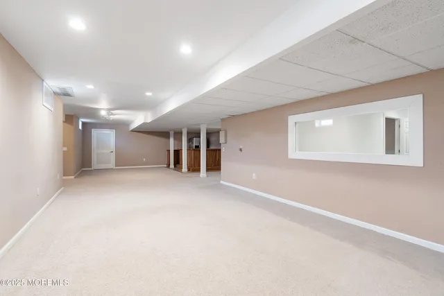 a view of a kitchen from the hallway