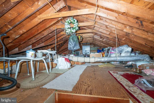 a view of storage and utility room