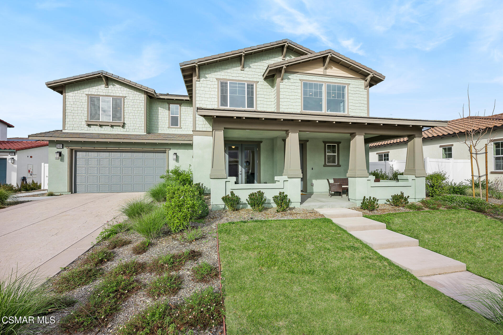 369 Rose Street Fillmore, CA 93015 - Photo 3 of 52 a front view of a house with a yard and porch