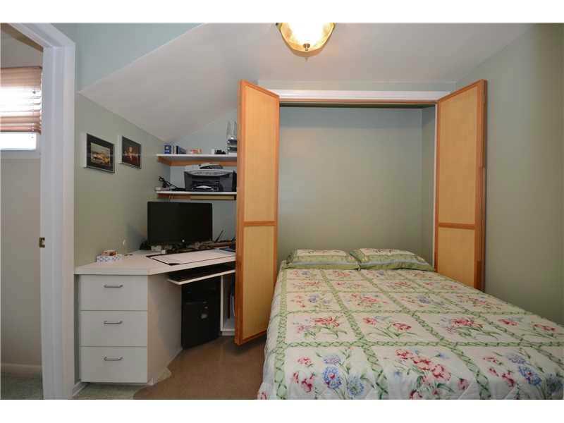 5397 Highgrove Road Whitehall, PA 15236 - Photo 20 of 25 Bedroom. Murphy bed and desk could be removed if you wanted to make this into a dedicated bedroom.