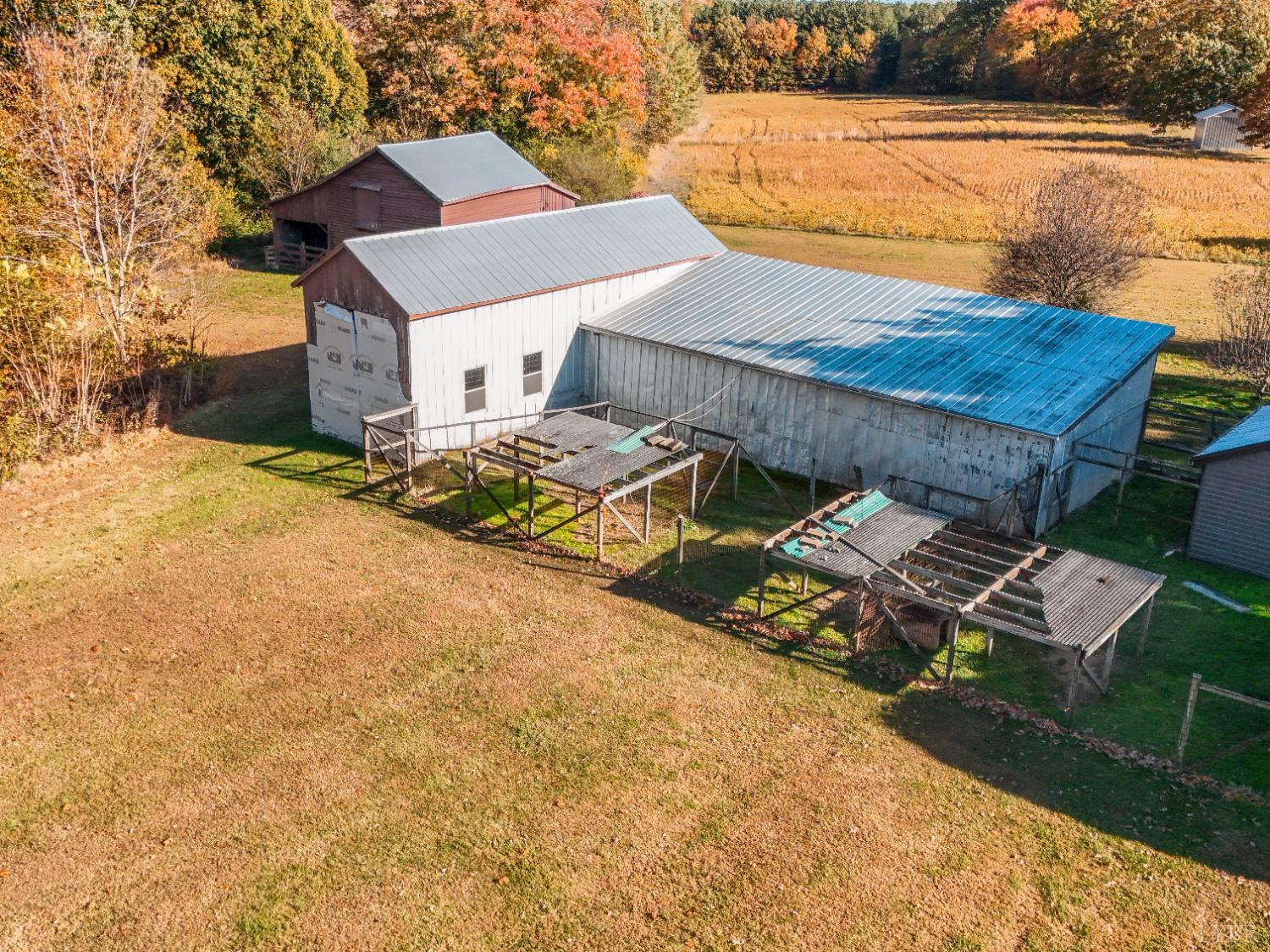 7941 Sugar Hill Road Brookneal, VA 24528 - Photo 57 of 76 a view of a house with pool and ocean view