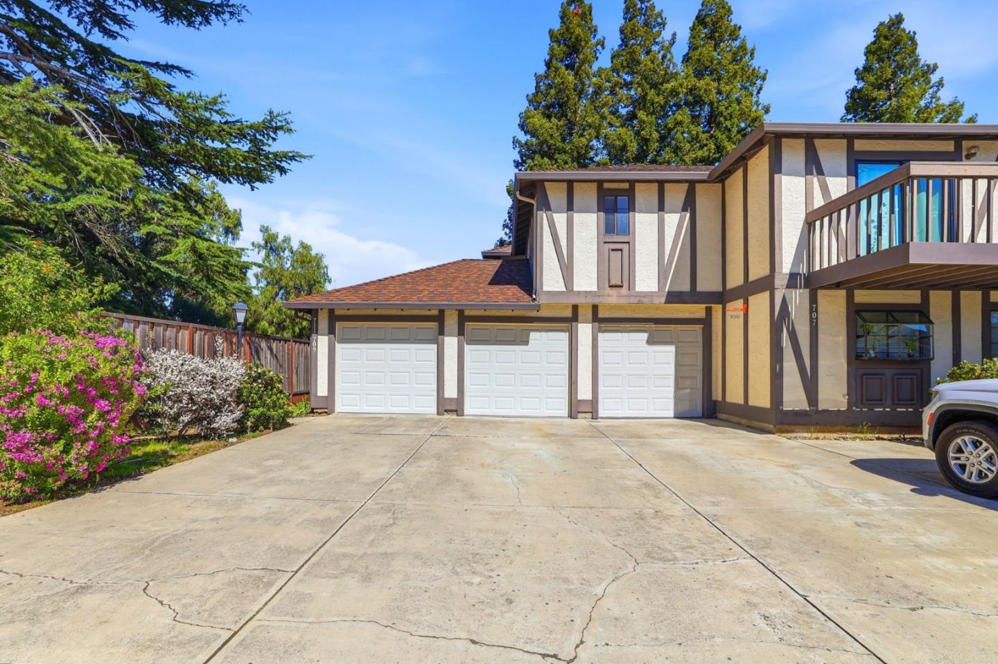 709 Winstead Court Sunnyvale, CA 94087 - Photo 2 of 21 a view of a house with a yard and potted plants