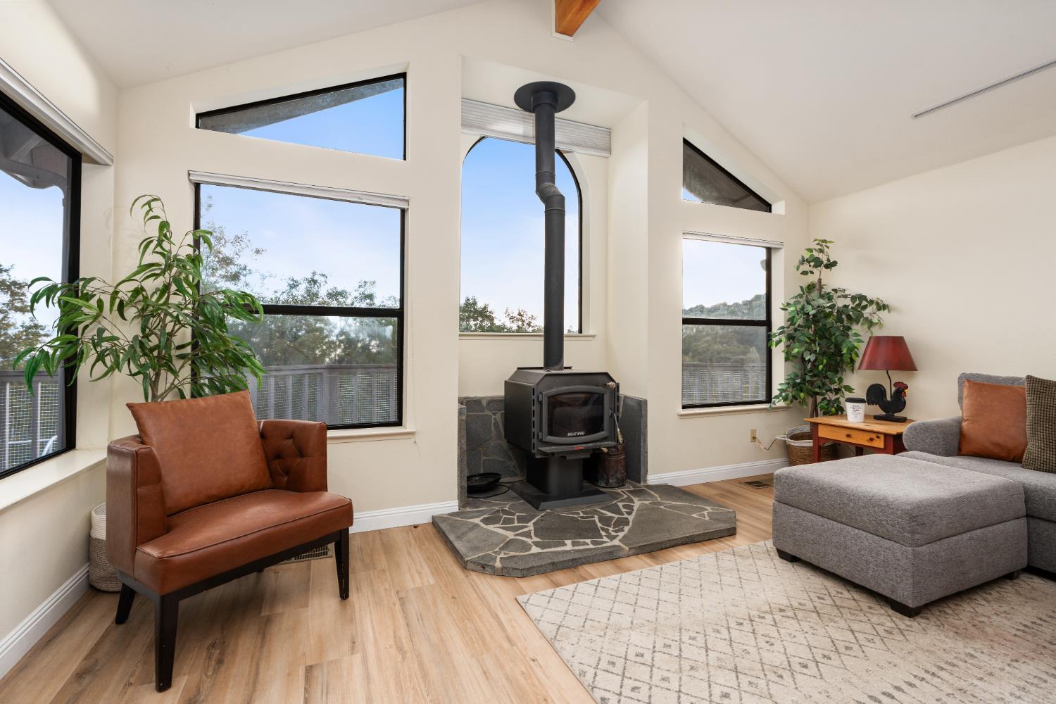 53050 Ridge Top Drive North Fork, CA 93643 - Photo 14 of 52 a living room with furniture and a fireplace