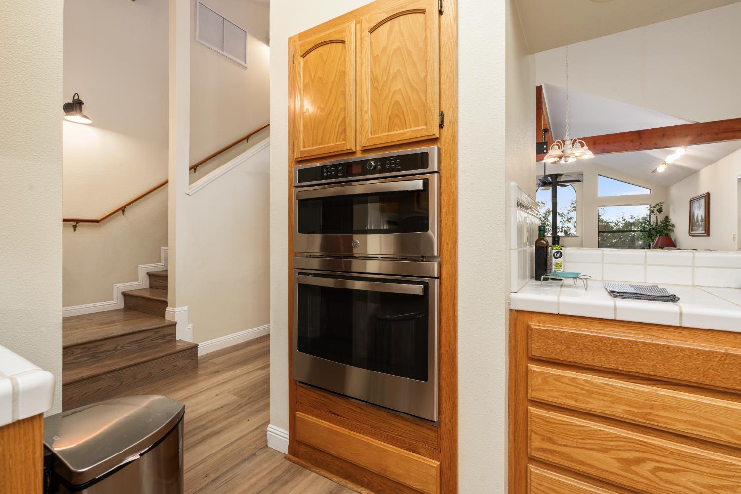 53050 Ridge Top Drive North Fork, CA 93643 - Photo 23 of 52 a kitchen with stainless steel appliances and cabinets