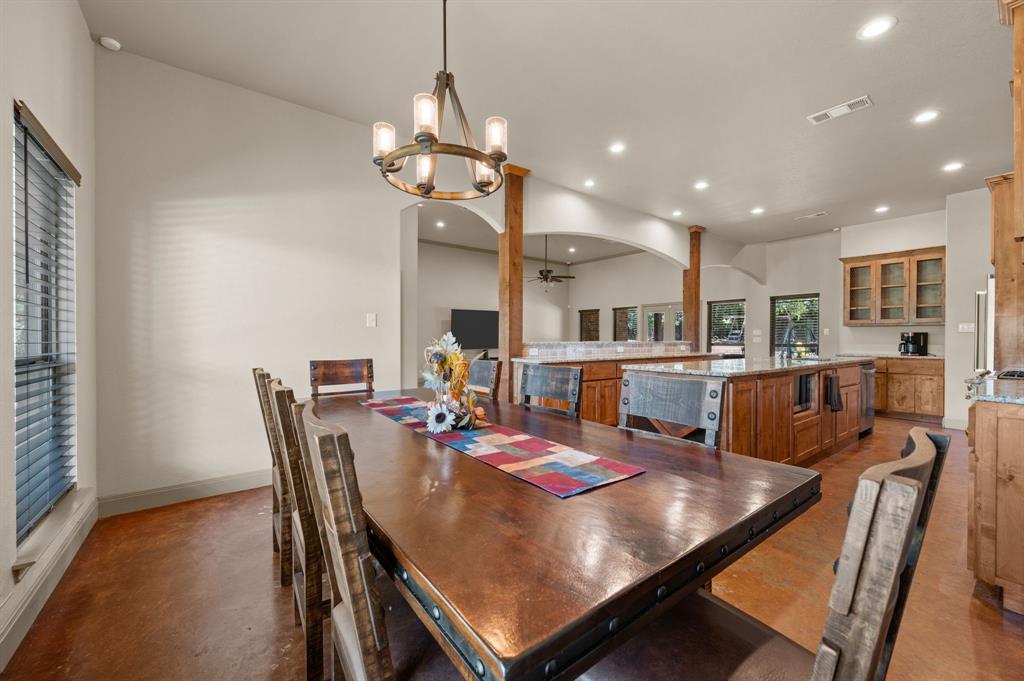 3019 Fm 718 Newark, TX 76071 - Photo 15 of 40 a view of a dining room with furniture and wooden floor