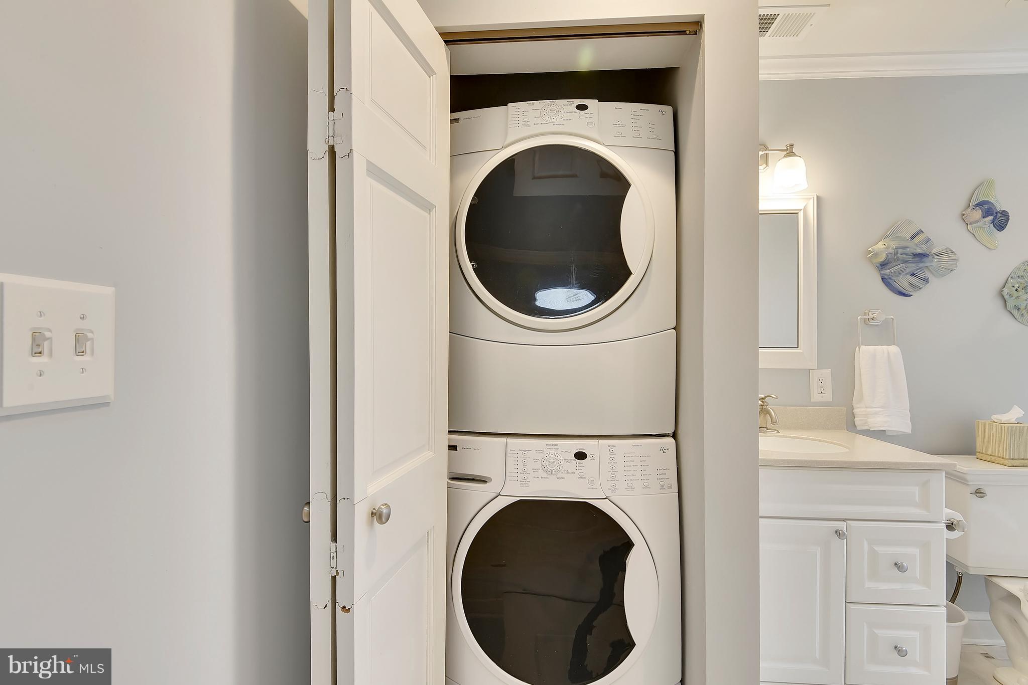 4604 Woodfield Road Bethesda, MD 20814 - Photo 21 of 28 Upper Level Washer/Dryer