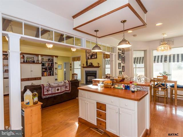 3129 Fairfield Road Gettysburg, PA 17325 - Photo 23 of 47 a open kitchen with sink refrigerator and cabinets