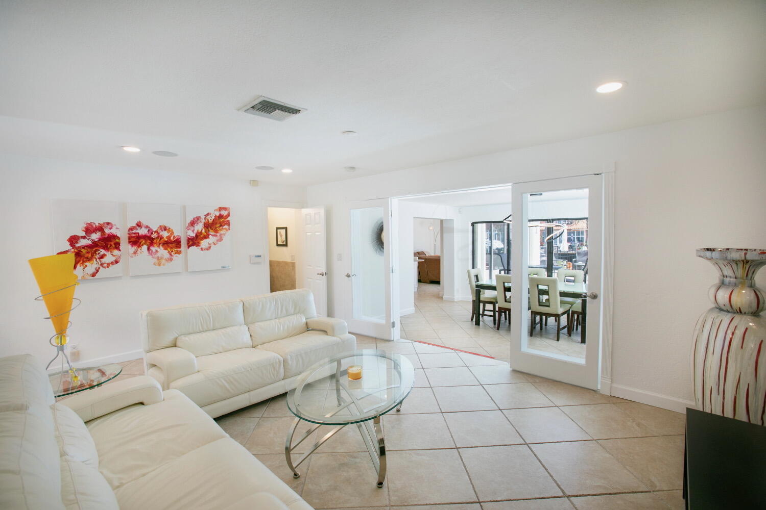 2631 Northeast 48th Street Lighthouse Point, FL 33064 - Photo 20 of 26 a living room with furniture and dining area