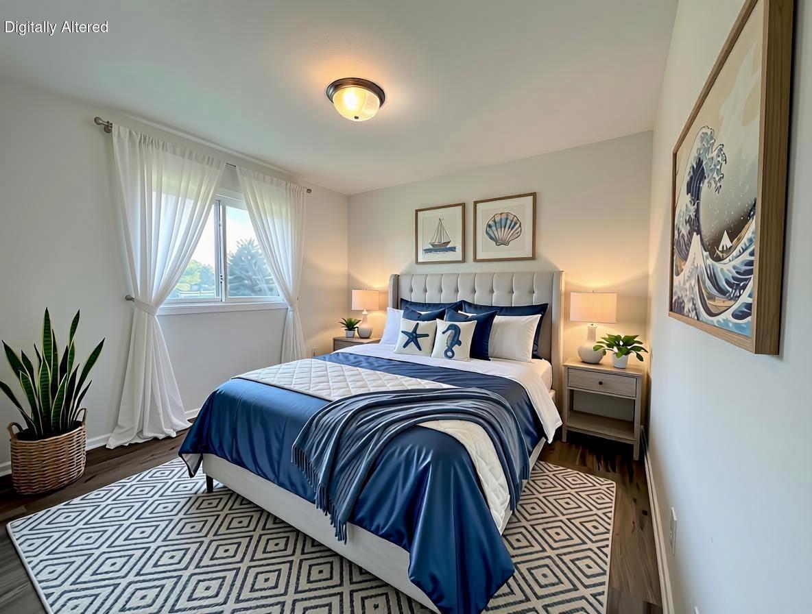 N7816 Maple Ridge Road Oconomowoc, WI 53066 - Photo 11 of 18 Guest Bedroom Virtually Staged