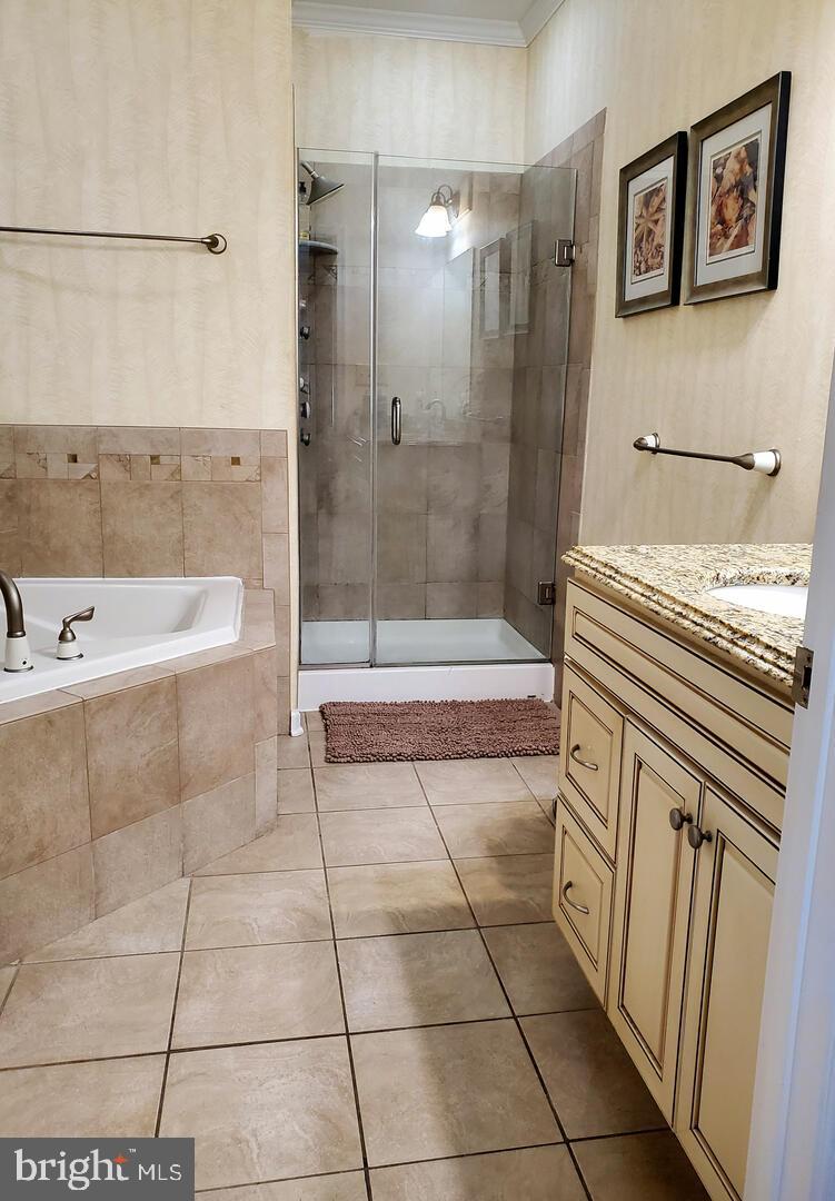 17432 Slipper Shell Way Lewes, DE 19958 - Photo 9 of 12 a bathroom with a bathtub and a shower