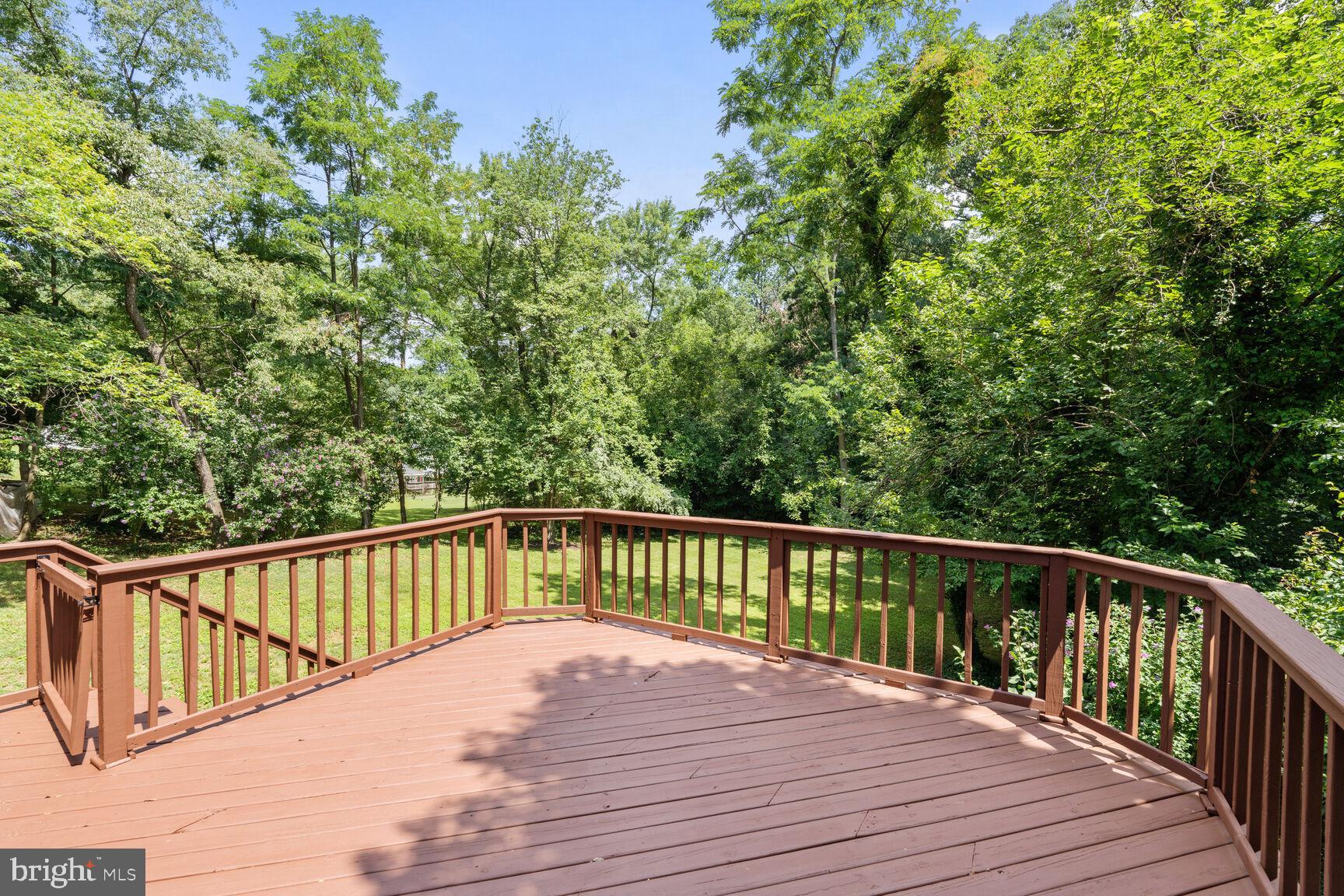 6608 Spring Valley Drive Alexandria, VA 22312 - Photo 28 of 33 Deck - Perfect for Indoor/Outdoor Living