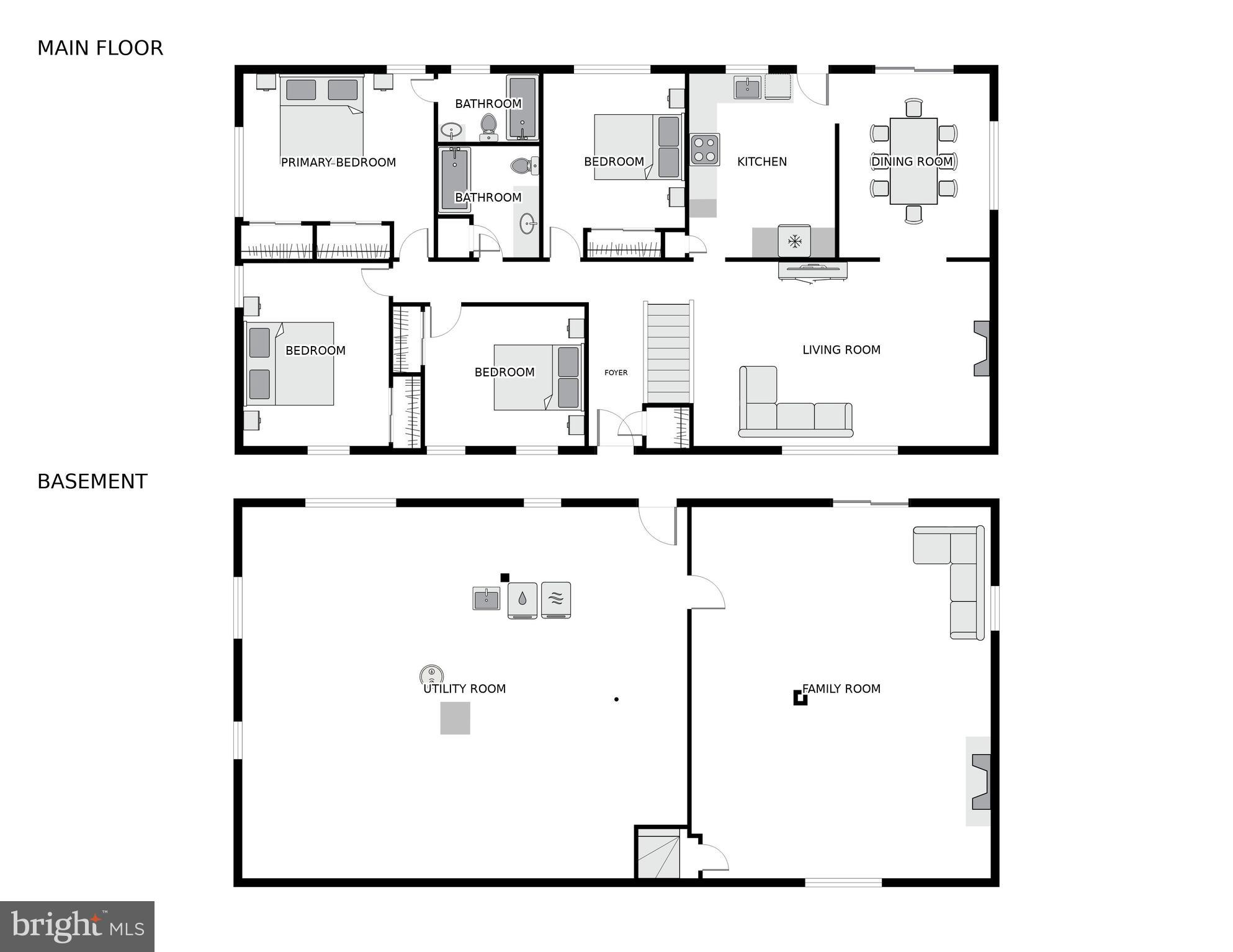 6608 Spring Valley Drive Alexandria, VA 22312 - Photo 33 of 33 Entire Home Floor Plan