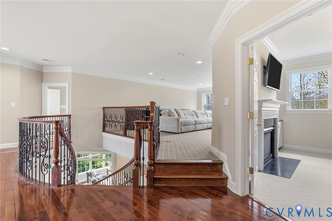 3100 Sodbury Court Midlothian, VA 23113 - Photo 32 of 91 Stairs and second floor landing, stairs to loft, e