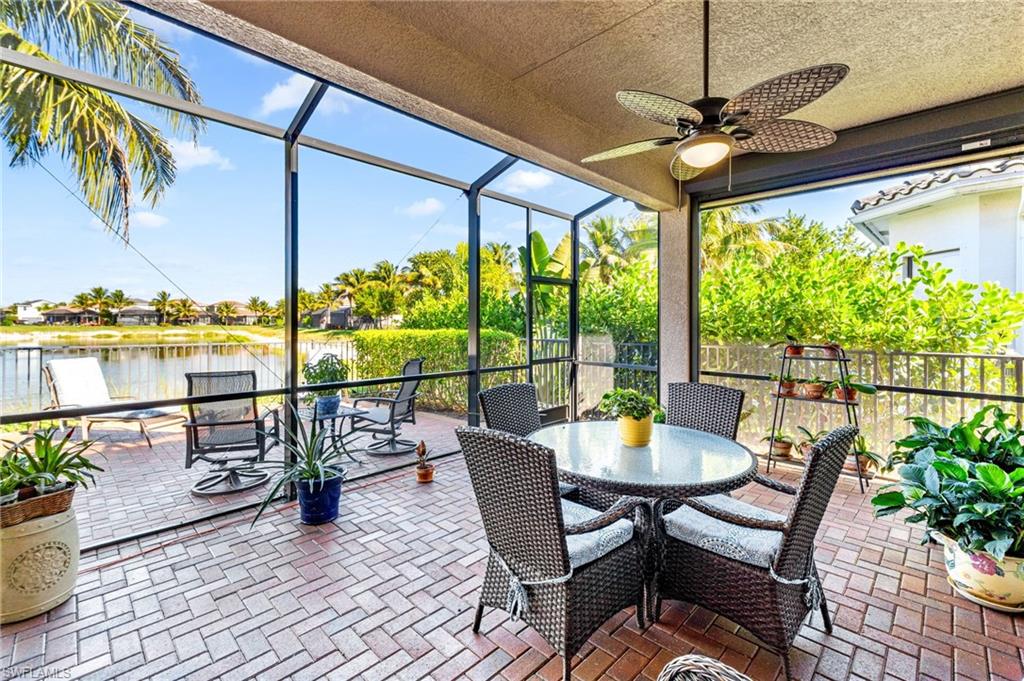 4339 Aurora Street Naples, FL 34119 - Photo 31 of 47 a view of a dining room with furniture window and outside view