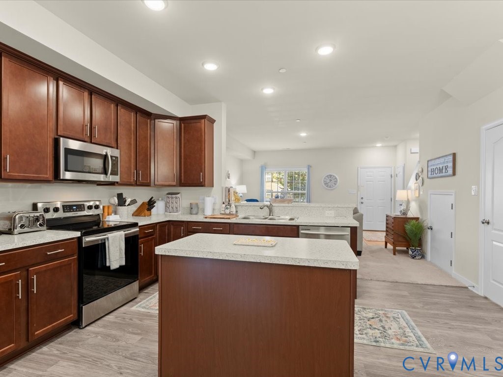 12137 Perdue Springs Loop Chester, VA 23831 - Photo 16 of 45 Kitchen with stainless steel appliances, a kitchen