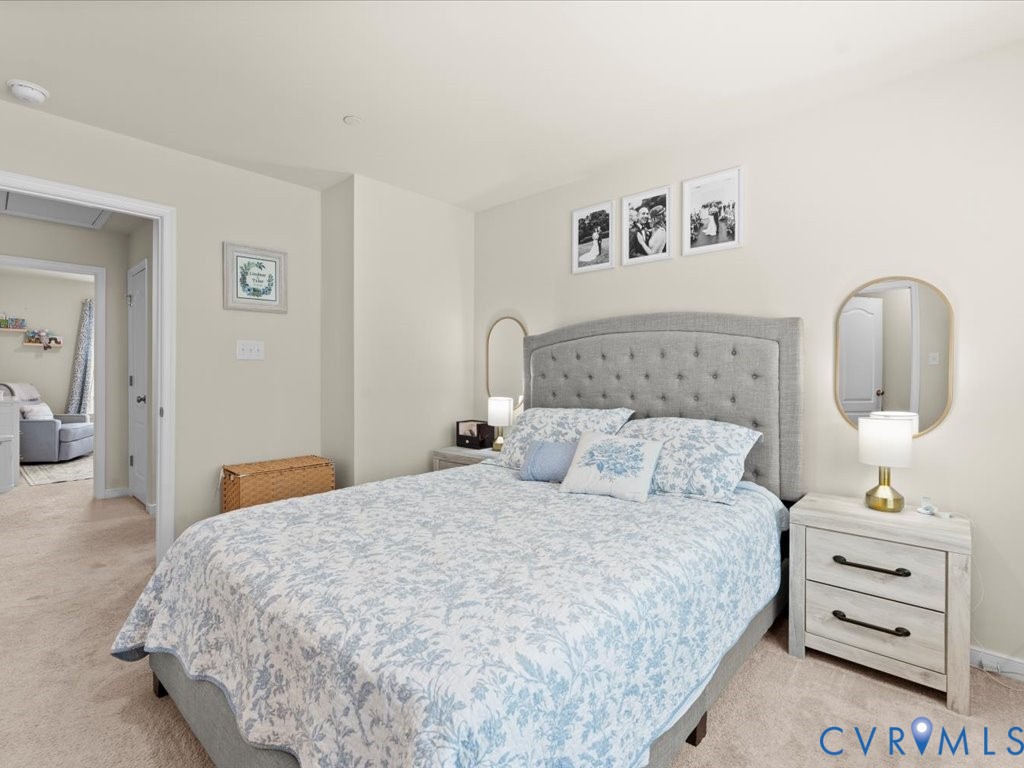 12137 Perdue Springs Loop Chester, VA 23831 - Photo 25 of 45 Bedroom with light carpet