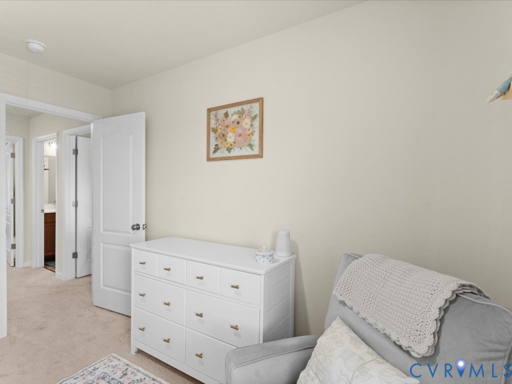 12137 Perdue Springs Loop Chester, VA 23831 - Photo 34 of 45 Bedroom with light colored carpet