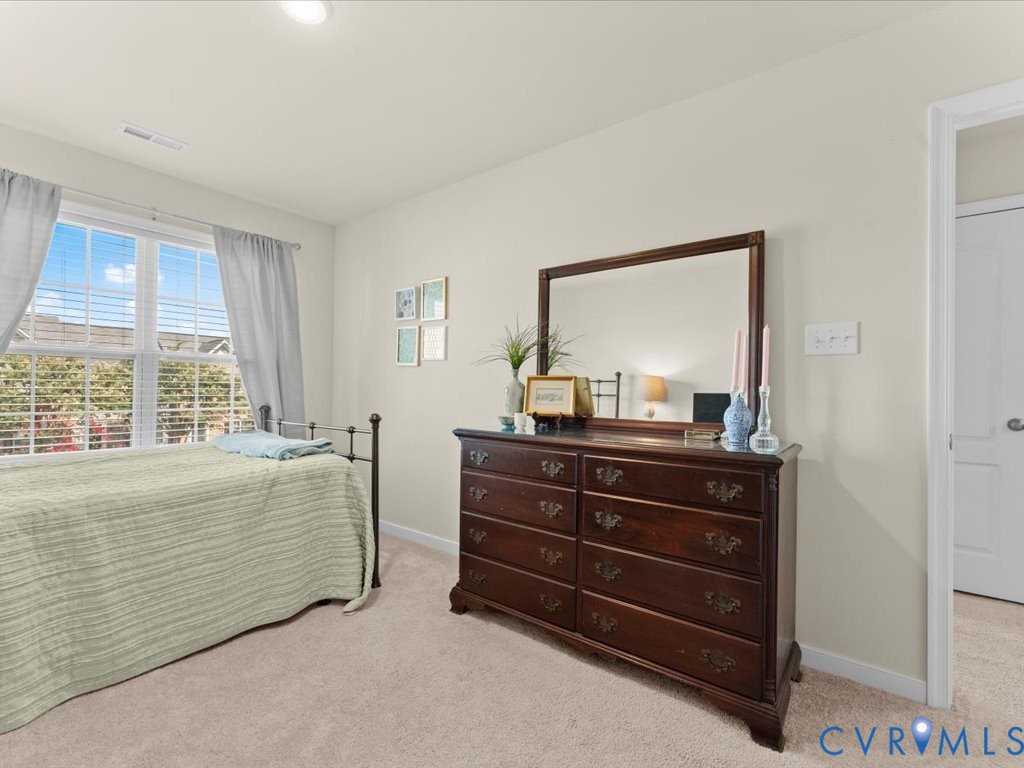 12137 Perdue Springs Loop Chester, VA 23831 - Photo 40 of 45 Bedroom with light colored carpet and baseboards