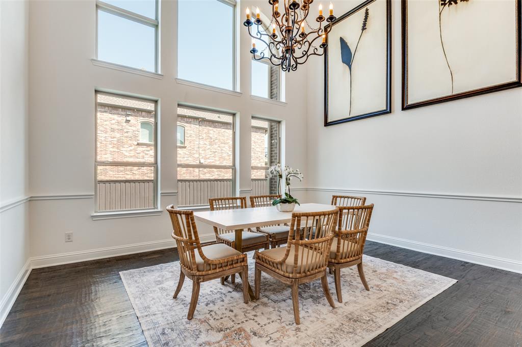 6809 Strauss Colleyville, TX 76034 - Photo 5 of 39 a view of a dining room with furniture and window