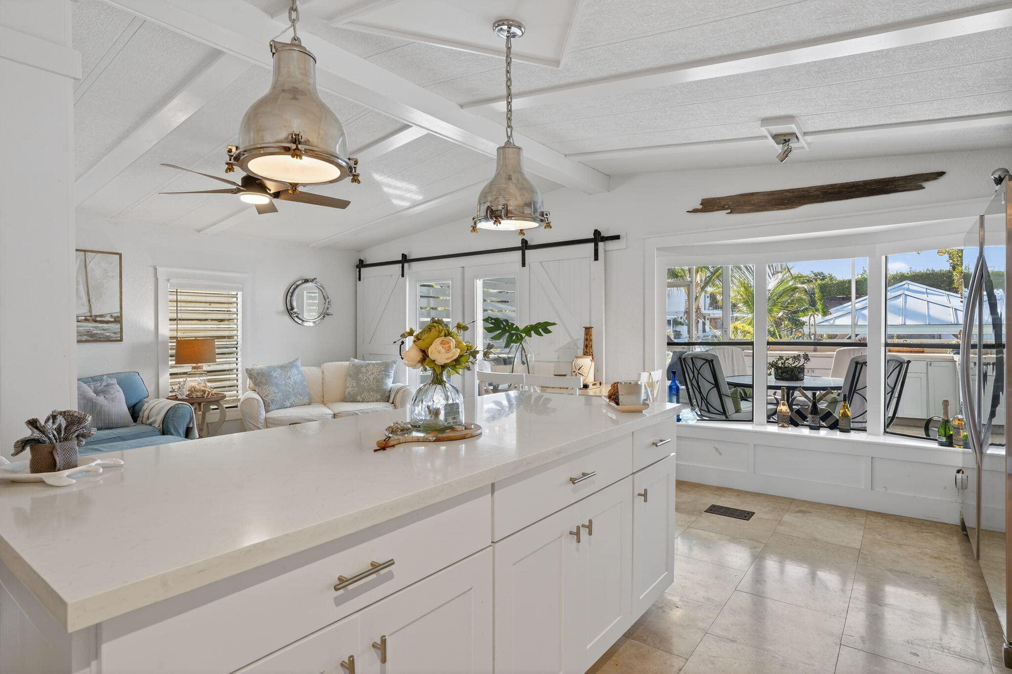1127 Gulfstream Lane Key Largo, FL 33037 - Photo 12 of 40 a kitchen with sink cabinets and window