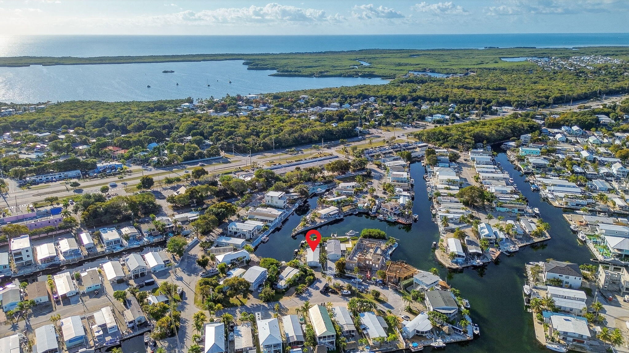 1127 Gulfstream Lane Key Largo, FL 33037 - Photo 30 of 40 an aerial view of a city