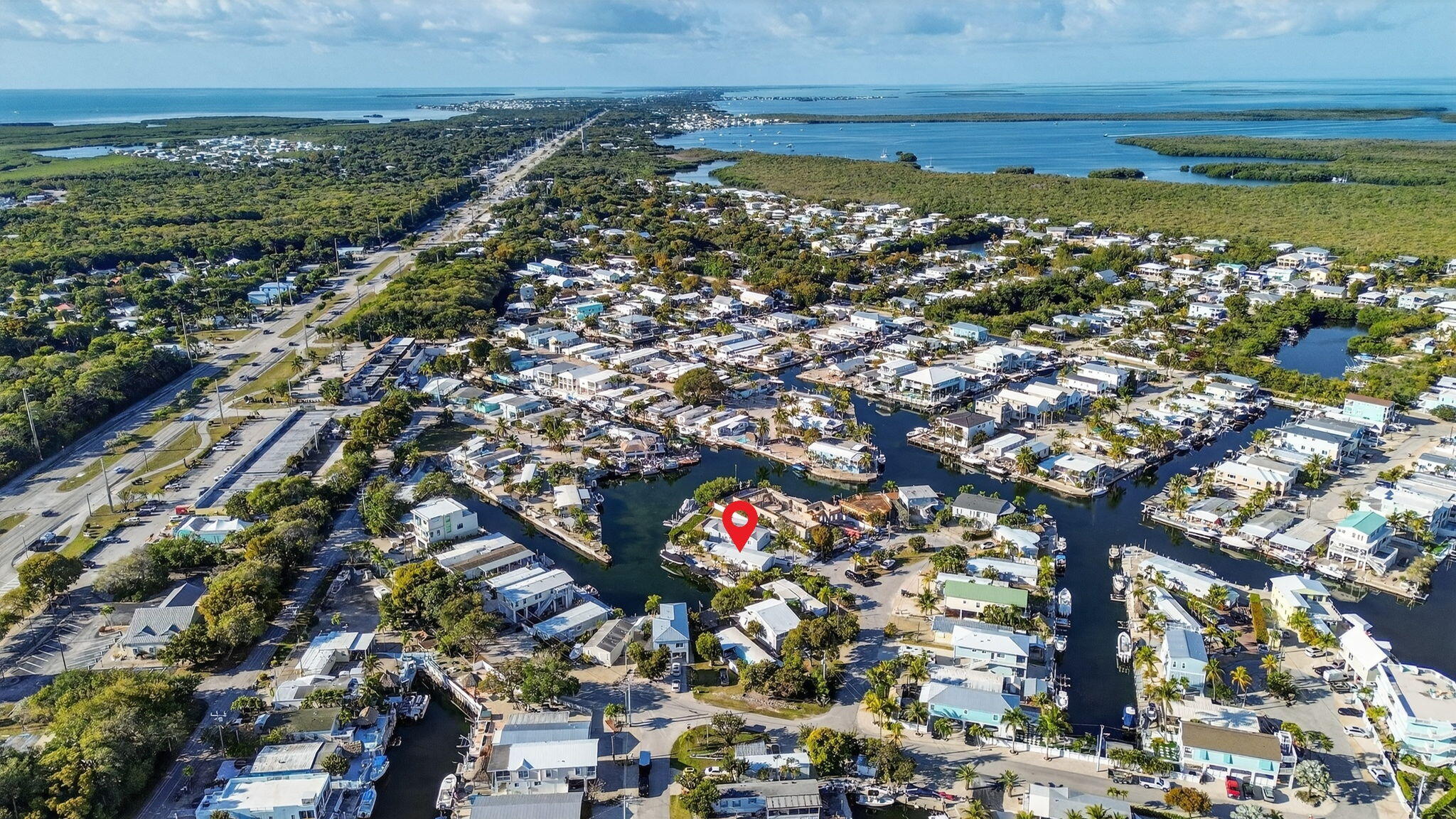 1127 Gulfstream Lane Key Largo, FL 33037 - Photo 36 of 40 a view of city and ocean