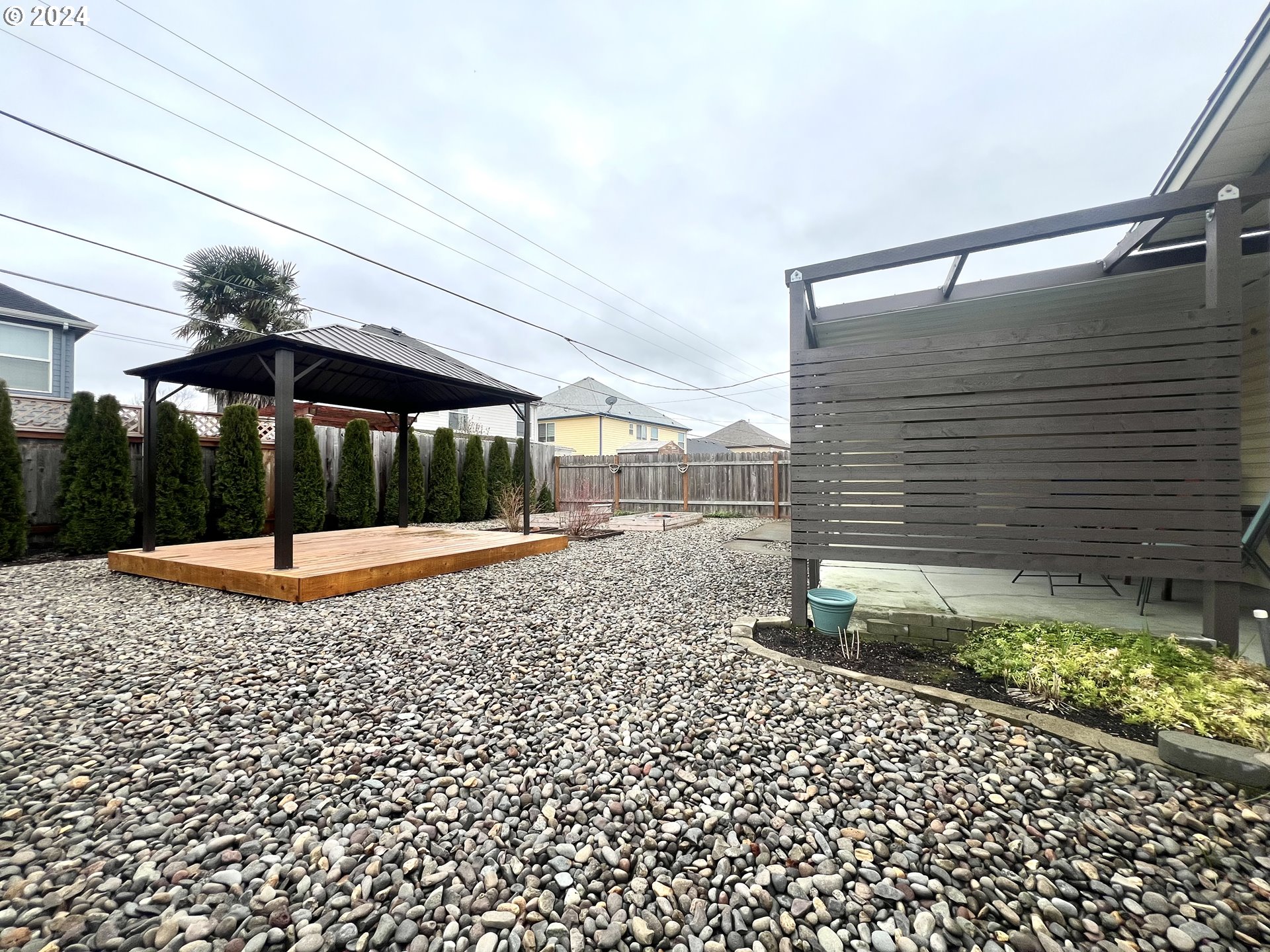 1644 Astor Way Woodburn, OR 97071 - Photo 26 of 28 a view of a backyard