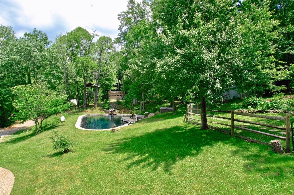 398 George Reed Lane Northwest Floyd, VA 24091 - Photo 44 of 61 a view of a backyard with sitting area
